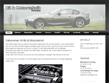 Tablet Screenshot of bilmotorteknik.se
